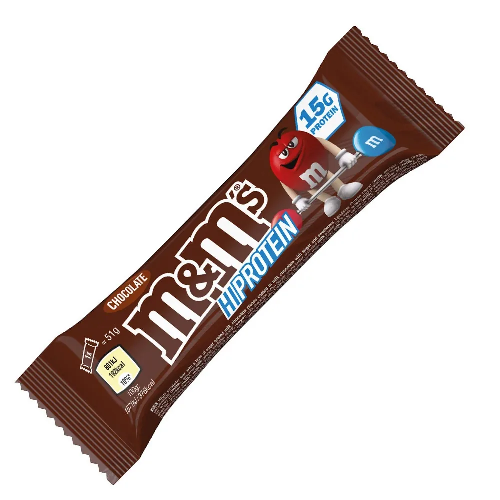 M&M's Protein Chocolate Bar 51 g
