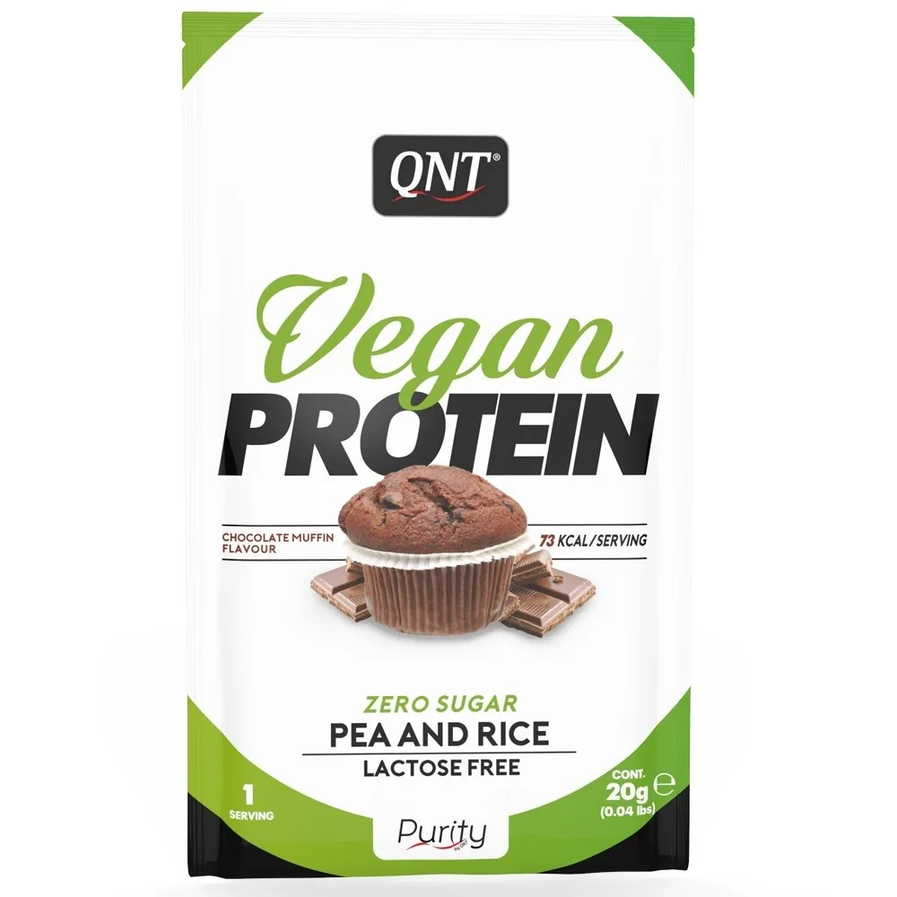 QNT Vegan Protein 20 g – Choc/Muffin